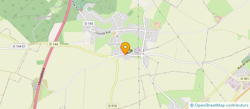 localisation de l'entreprise MONSIEUR DAMIEN CARTON  SORRUS