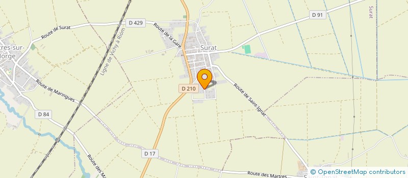 localisation de l'entreprise MONSIEUR DAMIEN CARVALHO DA CRUZ  SURAT