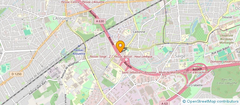 localisation de l'entreprise MONSIEUR DAMIEN CASTETS  BEYCHAC-ET-CAILLAU