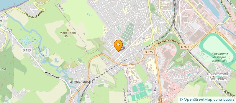 localisation de l'entreprise MONSIEUR DAMIEN CAUCHOIS à DIEPPE