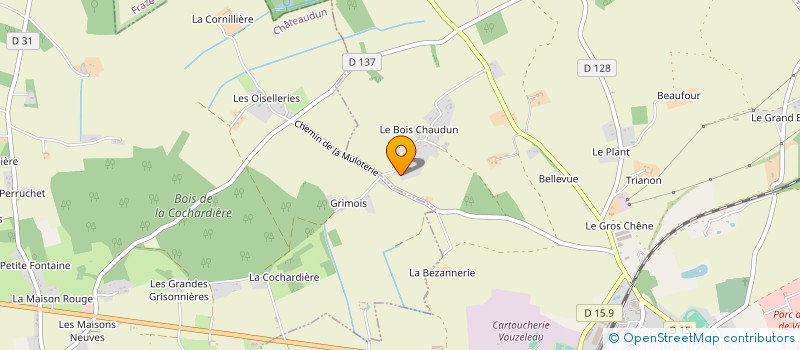 localisation de l'entreprise MONSIEUR DAMIEN CHAILLOU  BROU