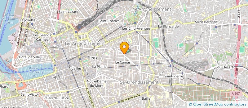 localisation de l'entreprise MONSIEUR DAMIEN CHARRETON à MARSEILLE