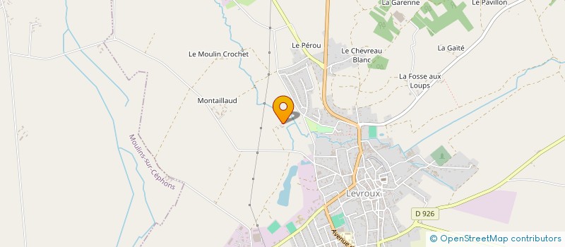 localisation de l'entreprise MONSIEUR DAMIEN CHAUVEAU à LEVROUX