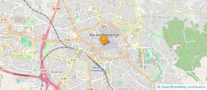 localisation de l'entreprise MONSIEUR DAMIEN CHAUVET à AIX EN PROVENCE