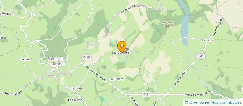 localisation de l'entreprise MONSIEUR DAMIEN COELHO  SAINT-FELIX