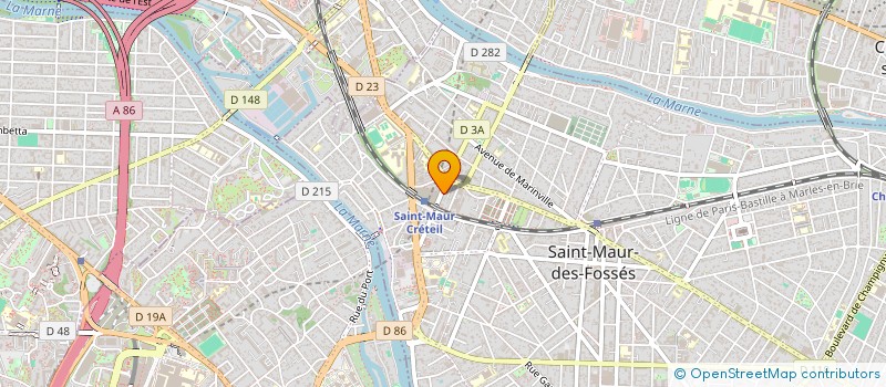 localisation de l'entreprise MONSIEUR DAMIEN COLL  SAINT-MAUR-DES-FOSSES