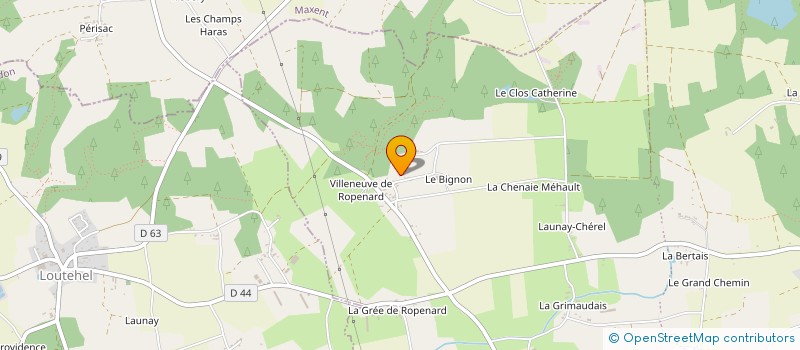 localisation de l'entreprise MONSIEUR DAMIEN COLLIN  VAL D'ANAST