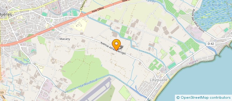 localisation de l'entreprise MONSIEUR DAMIEN COLOMBAIN à HYERES