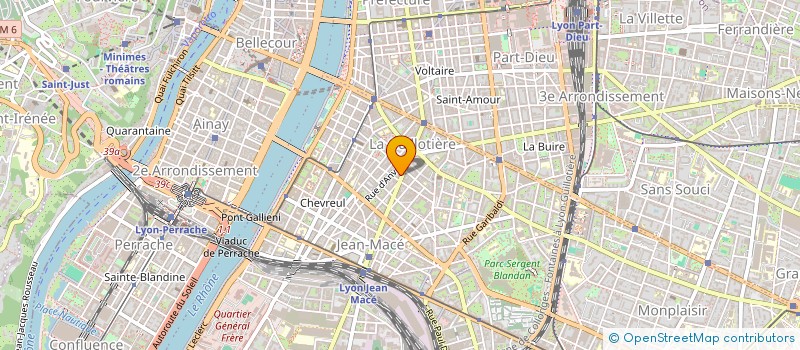 localisation de l'entreprise MONSIEUR DAMIEN COLTICE  LYON