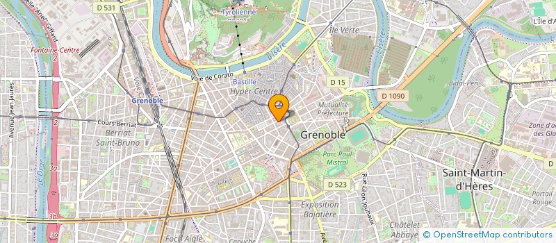 localisation de l'entreprise MONSIEUR DAMIEN COMPOIS à GRENOBLE