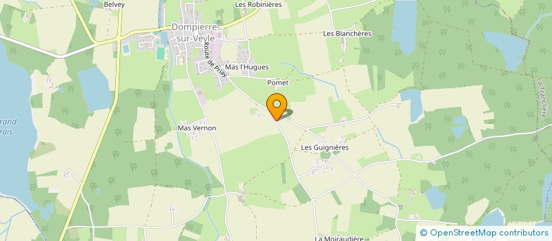 localisation de l'entreprise MONSIEUR DAMIEN CONSTANT à DOMPIERRE-SUR-VEYLE
