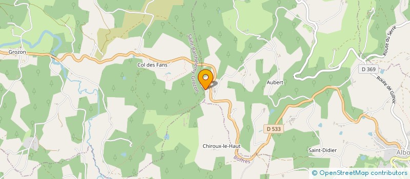 localisation de l'entreprise MONSIEUR DAMIEN CONTE à BOFFRES