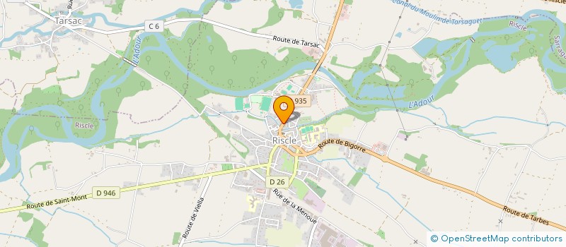 localisation de l'entreprise MONSIEUR DAMIEN COREAN  RISCLE