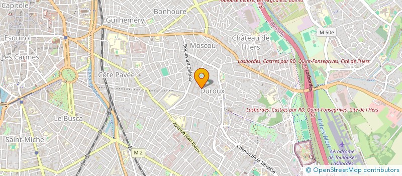 localisation de l'entreprise MONSIEUR DAMIEN CORNU  TOULOUSE