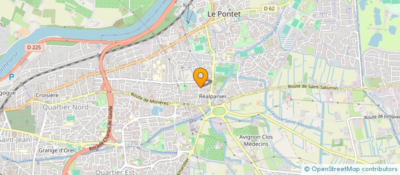 localisation de l'entreprise MONSIEUR DAMIEN CORRION  LE PONTET