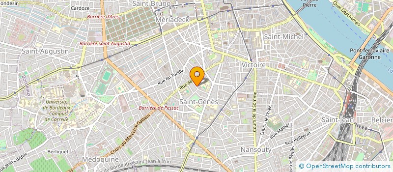 localisation de l'entreprise MONSIEUR DAMIEN COUTROT  BORDEAUX