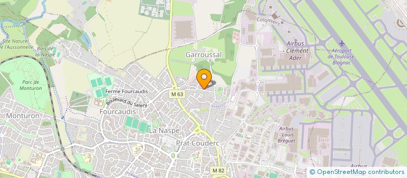 localisation de l'entreprise MONSIEUR DAMIEN CROS à COLOMIERS