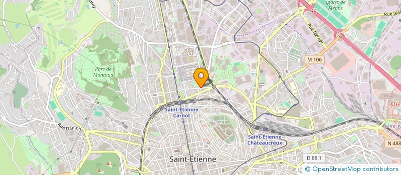 localisation de l'entreprise MONSIEUR DAMIEN D'AURIA  SAINT-ETIENNE