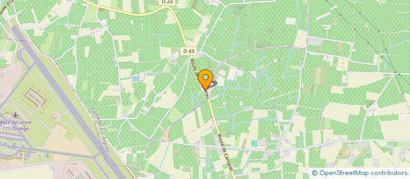 localisation de l'entreprise MONSIEUR DAMIEN DALADIER  CAMARET-SUR-AIGUES