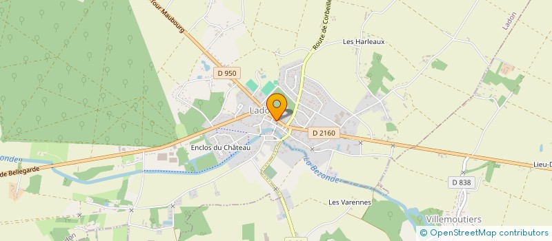 localisation de l'entreprise MONSIEUR DAMIEN DAUCH à LADON