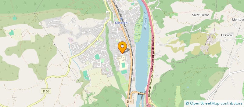 localisation de l'entreprise MONSIEUR DAMIEN DAUMAS  SISTERON