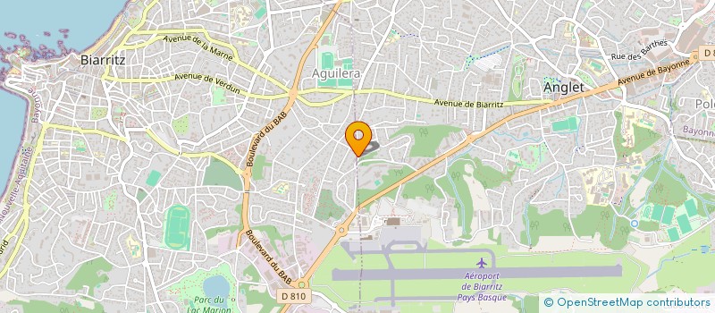 localisation de l'entreprise MONSIEUR DAMIEN DE CASTRO à BIARRITZ