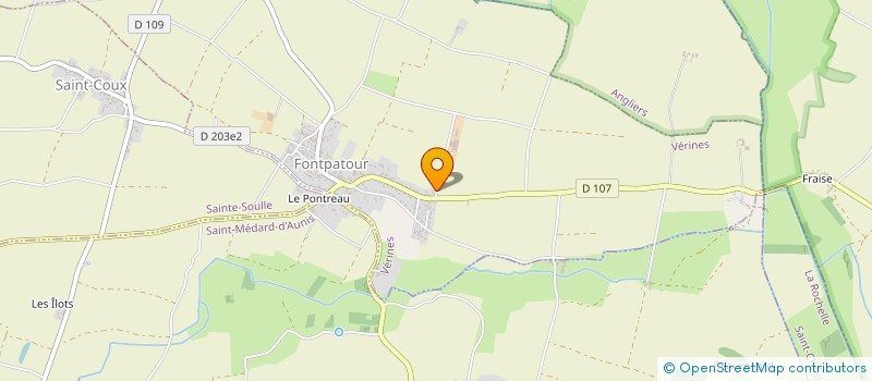 localisation de l'entreprise MONSIEUR DAMIEN DE FARIA  VERINES