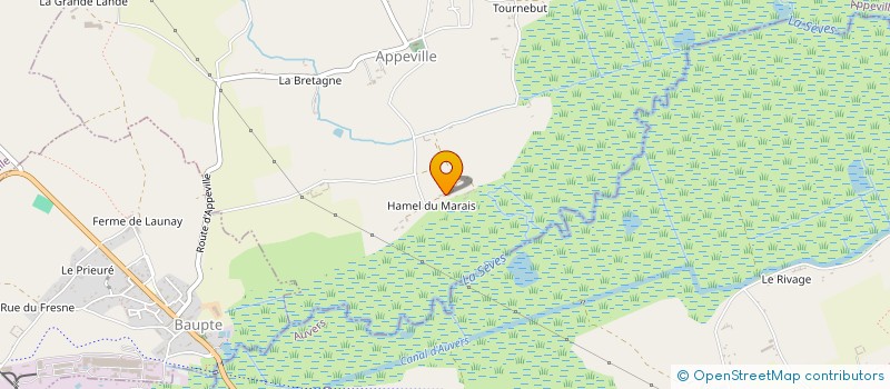 localisation de l'entreprise MONSIEUR DAMIEN DEBOURDON DE GRAMONT à APPEVILLE
