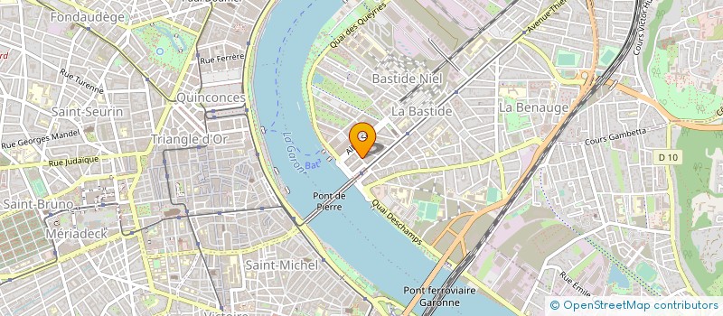 localisation de l'entreprise MONSIEUR DAMIEN DECAVEL à BORDEAUX