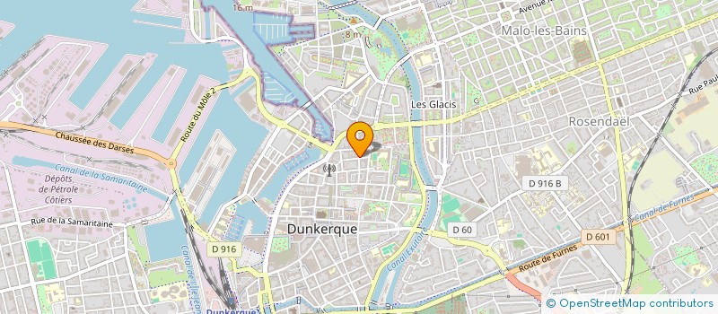 localisation de l'entreprise MONSIEUR DAMIEN DECOCK à DUNKERQUE