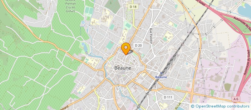localisation de l'entreprise MONSIEUR DAMIEN DEGUIN à BEAUNE