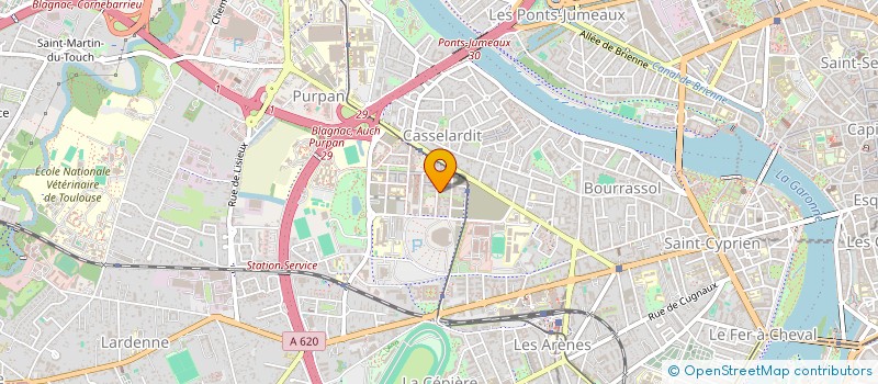 localisation de l'entreprise MONSIEUR DAMIEN DEL CAMPO à TOULOUSE
