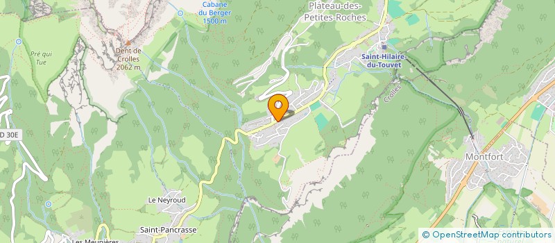 localisation de l'entreprise MONSIEUR DAMIEN DELAUNAY  PLATEAU-DES-PETITES-ROCHES