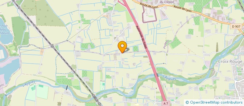 localisation de l'entreprise MONSIEUR DAMIEN DELEYE  PIOLENC