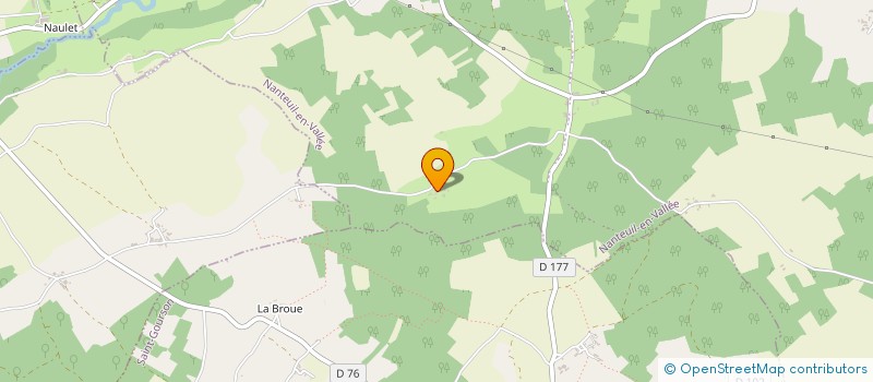 localisation de l'entreprise MONSIEUR DAMIEN DELHOMME  NANTEUIL-EN-VALLEE