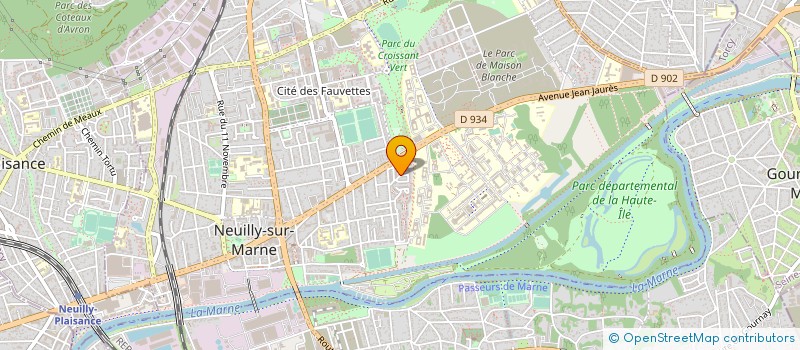 localisation de l'entreprise MONSIEUR DAMIEN DELHOUME à NEUILLY-SUR-MARNE