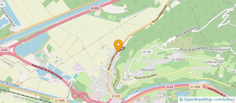 localisation de l'entreprise MONSIEUR DAMIEN DELTOUR  AITON