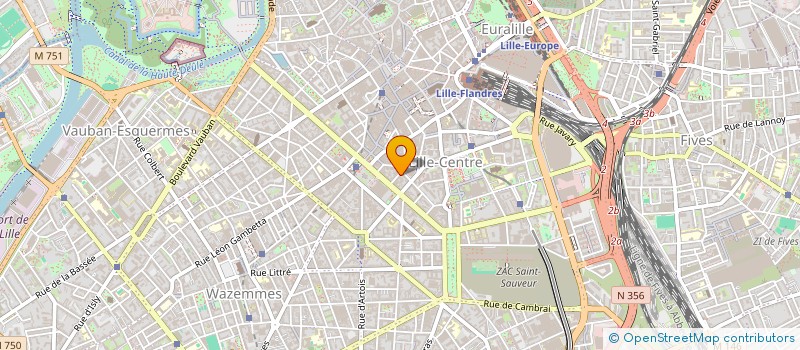 localisation de l'entreprise MONSIEUR DAMIEN DEMOLIN  LILLE