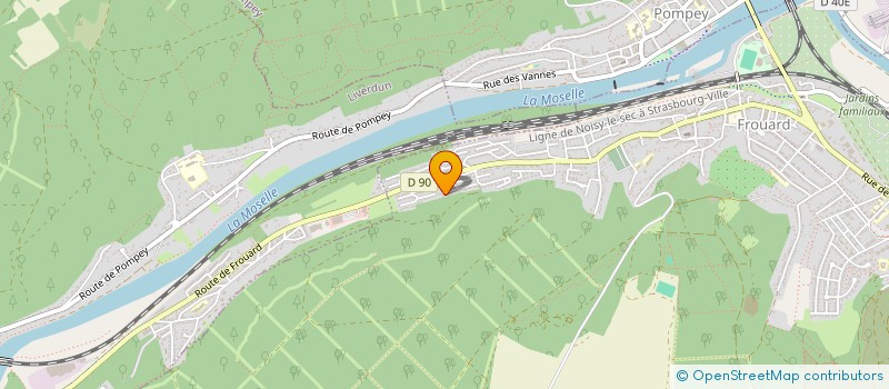 localisation de l'entreprise MONSIEUR DAMIEN DEMONTIS  FROUARD