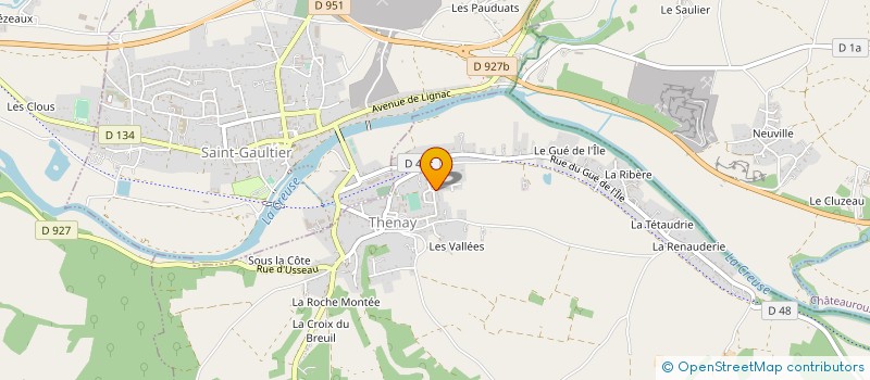 localisation de l'entreprise MONSIEUR DAMIEN DEMYTTENAERE à THENAY