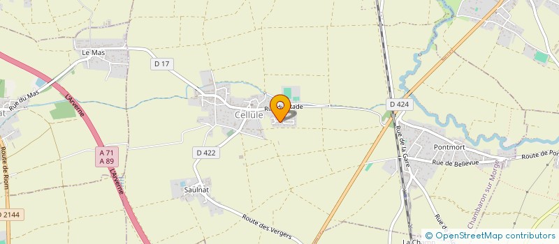 localisation de l'entreprise MONSIEUR DAMIEN DENYS  CHAMBARON SUR MORGE