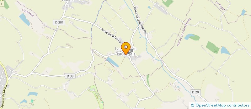 localisation de l'entreprise MONSIEUR DAMIEN DESSAINT à LA SALVETAT-LAURAGAIS