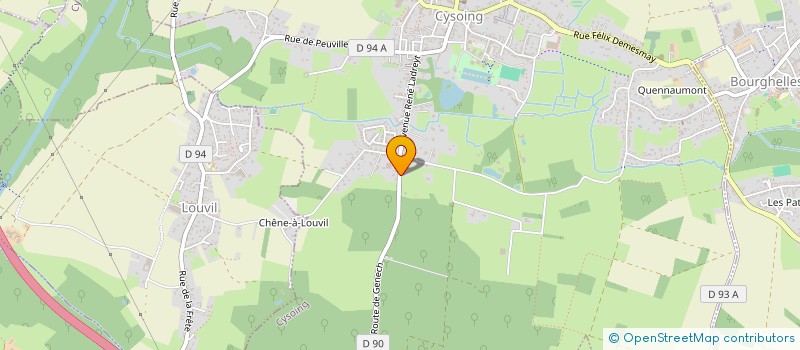 localisation de l'entreprise MONSIEUR DAMIEN DEVIENNE  CYSOING