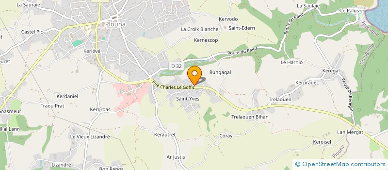 localisation de l'entreprise MONSIEUR DAMIEN DEVLEESCHAUWER à PLOUHA