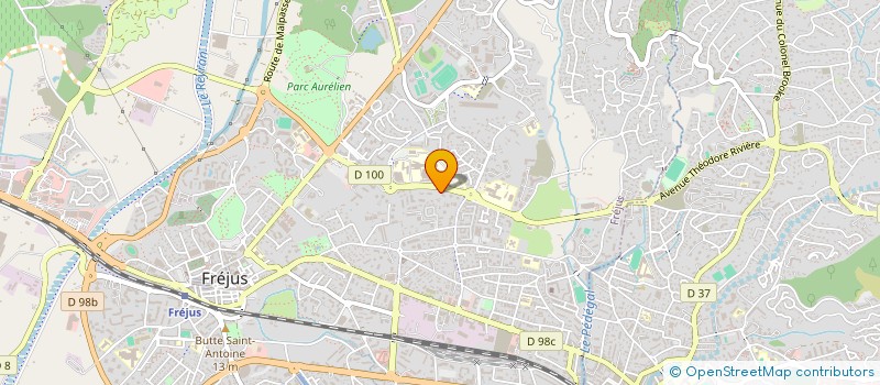 localisation de l'entreprise MONSIEUR DAMIEN DEVOS à FREJUS