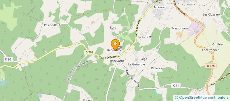 localisation de l'entreprise MONSIEUR DAMIEN DIAZ  SAINT FRONT SUR NIZONNE