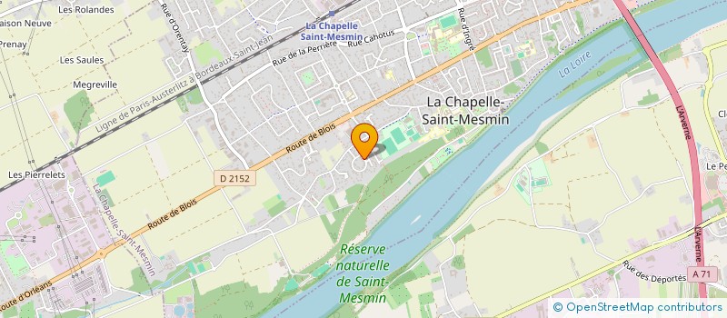 localisation de l'entreprise MONSIEUR DAMIEN DIXON à LA CHAPELLE-SAINT-MESMIN