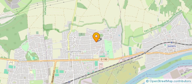 localisation de l'entreprise MONSIEUR DAMIEN DOBEL  GARGENVILLE