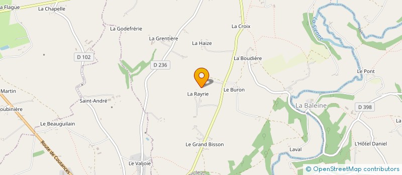 localisation de l'entreprise MONSIEUR DAMIEN-DOMINIQUE LEONARDI  QUETTREVILLE-SUR-SIENNE