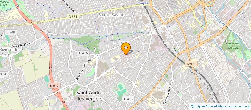 localisation de l'entreprise MONSIEUR DAMIEN DOR à SAINT-ANDRE-LES-VERGERS